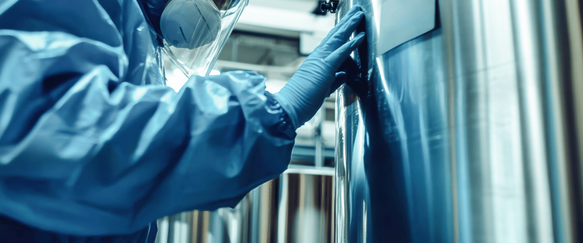 Sanitização de Linhas de Produção Farmacêutica